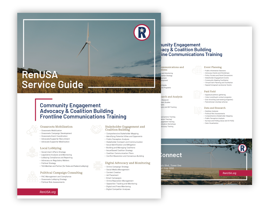 Download the RenUSA Service Guide